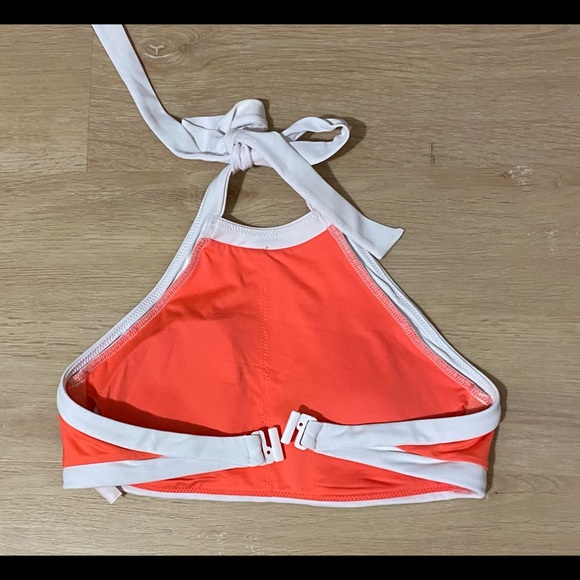 Seafolly Size 8 High Halter Neck Bikini Top w/ Tie - Picture 4 of 8